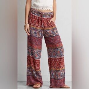 💙 American Eagle Outfitters Boho Paisley Pants